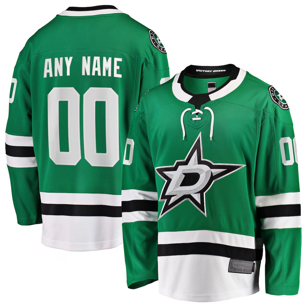 MyBoyd Custom D.Stars Green Home Breakaway Jerseys