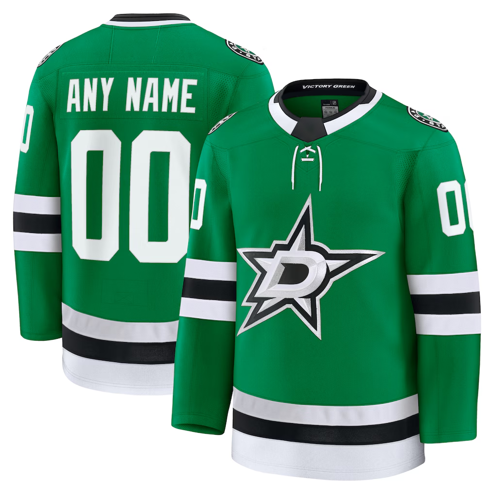 MyBoyd Custom D.Stars Kelly Green Home Premium Jerseys