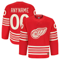MyBoyd Custom DR.Wings Red Anniversary Authentic Pro Jerseys