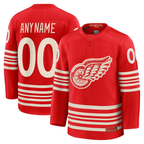 MyBoyd Custom DR.Wings Red Centennial Premium Jerseys