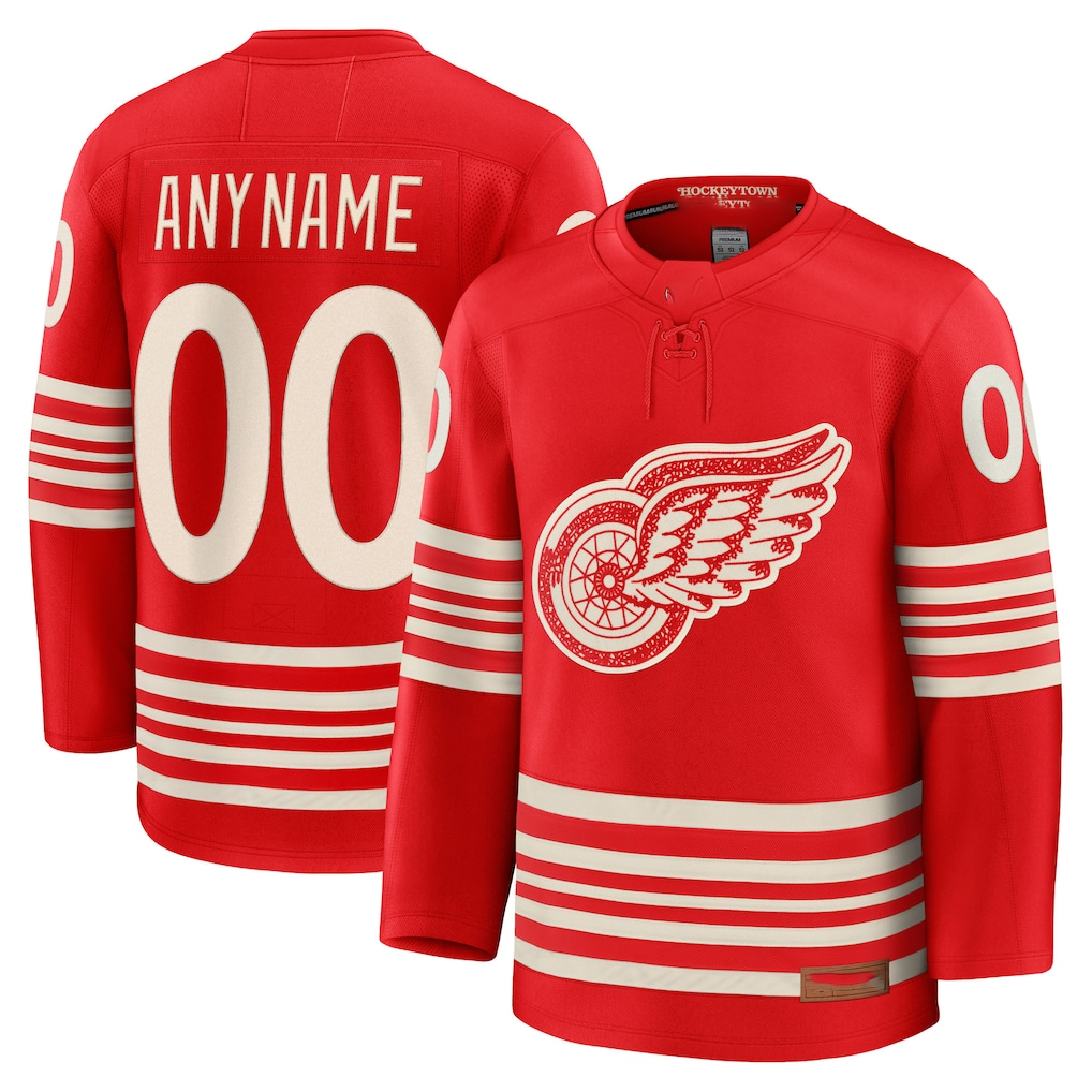 MyBoyd Custom DR.Wings Red Centennial Premium Jerseys