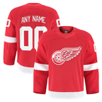MyBoyd Custom DR.Wings Red Home Authentic Pro Jerseys