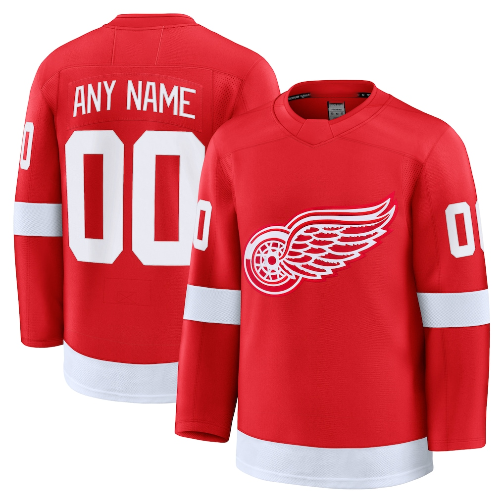MyBoyd Custom DR.Wings Red Home Premium Jerseys