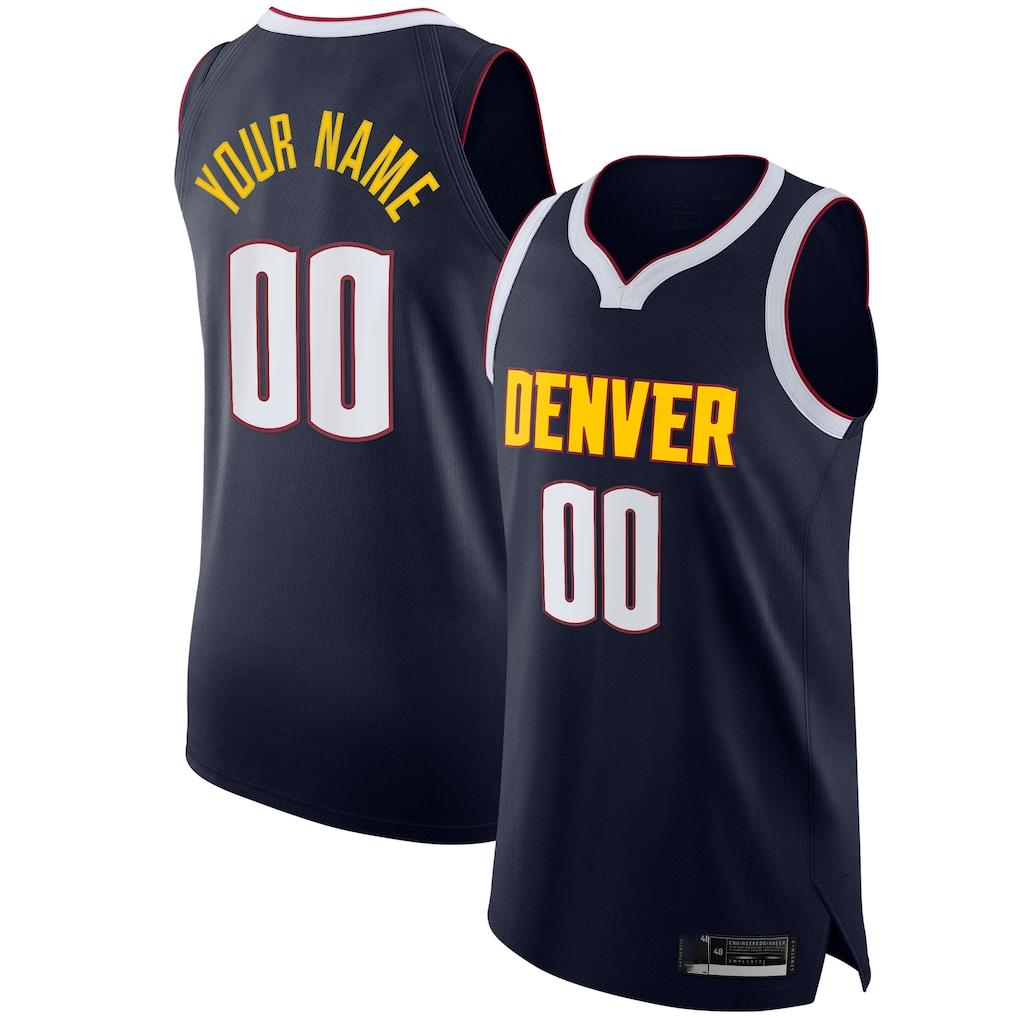 MyBoyd Custom D.Nuggets Navy 202021 Authentic Jerseys - Icon Edition