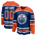 MyBoyd Custom E.Oilers Royal Home Breakaway Jerseys