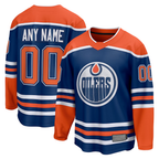 MyBoyd Custom E.Oilers Royal Home Breakaway Jerseys