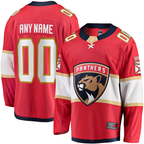 MyBoyd Custom F.Panthers Red Home Breakaway Jerseys