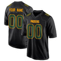 MyBoyd Custom GB.Packers Black Fashion Game Stitched Jerseys