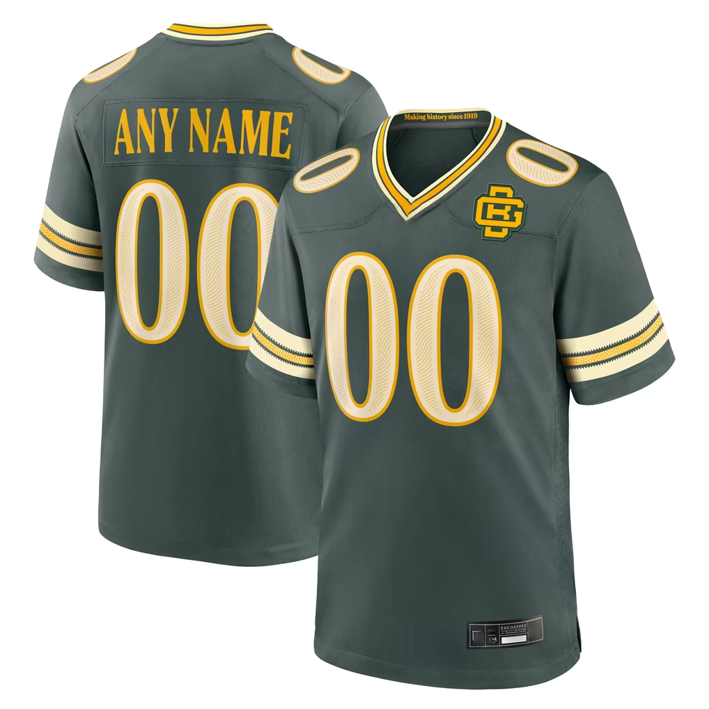 MyBoyd Custom GB.Packers Green 2026 Rivalries Collection Game Stitched Jerseys