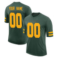 MyBoyd Custom GB.Packers Green Alternate Vapor Home Game Any Name & Numbers Stitched Jerseys