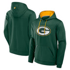 MyBoyd Custom GB.Packers Green Defender Pullover Hoodie Game Stitched Jerseys
