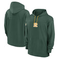 MyBoyd Custom GB.Packers Green Sideline Pullover Hoodie Stitched Jerseys