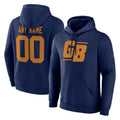 MyBoyd Custom GB.Packers Navy The 1923 Classic Pullover Hoodies Limited Game Any Name & Numbers Stitched Jerseys