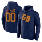 MyBoyd Custom GB.Packers Navy The 1923 Classic Pullover Hoodies Limited Game Any Name & Numbers Stitched Jerseys
