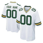 MyBoyd Custom GB.Packers White Home Game Any Name & Numbers Stitched Jerseys
