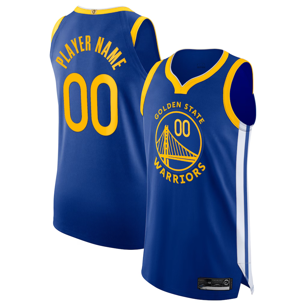 MyBoyd Custom GS.Warriors Blue 202021 Authentic Jerseys - Icon Edition