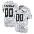 MyBoyd Custom H.Texans Arctic Camo Salute To Service Limited Game Any Name & Numbers Stitched Jerseys