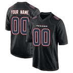 MyBoyd Custom H.Texans Black Fashion Home Game Any Name & Numbers Stitched Jerseys