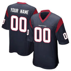 MyBoyd Custom H.Texans Navy Home Game Any Name & Numbers Stitched Jerseys