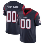 MyBoyd Custom H.Texans Navy Limited Vapor Untouchable Home Game Any Name & Numbers Stitched Jerseys