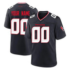 MyBoyd Custom H.Texans Navy Team Home Game Any Name & Numbers Stitched Jerseys