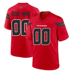 MyBoyd Custom H.Texans Red Alternate Home Game Any Name & Numbers Stitched Jerseys