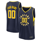 MyBoyd Custom I.Pacers Navy Fast Break Jerseys - Icon Edition