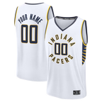 MyBoyd Custom I.Pacers White Fast Break Jerseys - Icon Edition