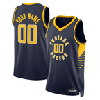 MyBoyd Custom I.Pacers Navy 202223 Swingman Jerseys - Icon Edition