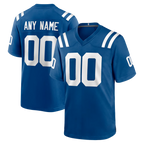 MyBoyd Custom IN.Colts Royal Game Stitched Jerseys