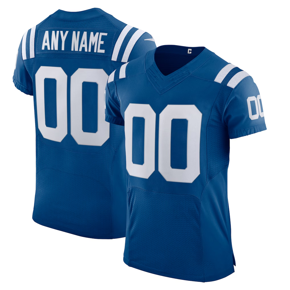 MyBoyd Custom IN.Colts Royal Vapor Elite Stitched Jerseys