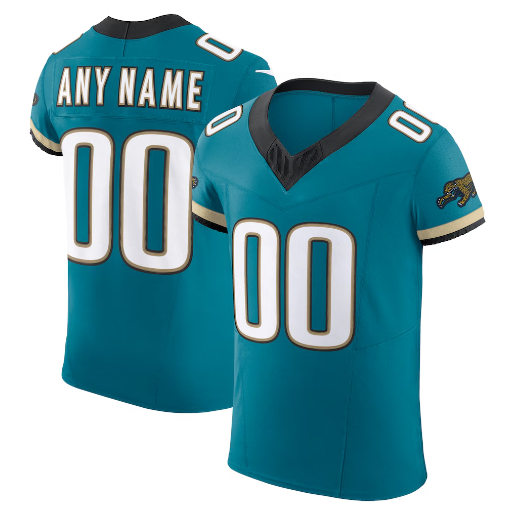 MyBoyd Custom J.Jaguars Teal Game Stitched Jerseys