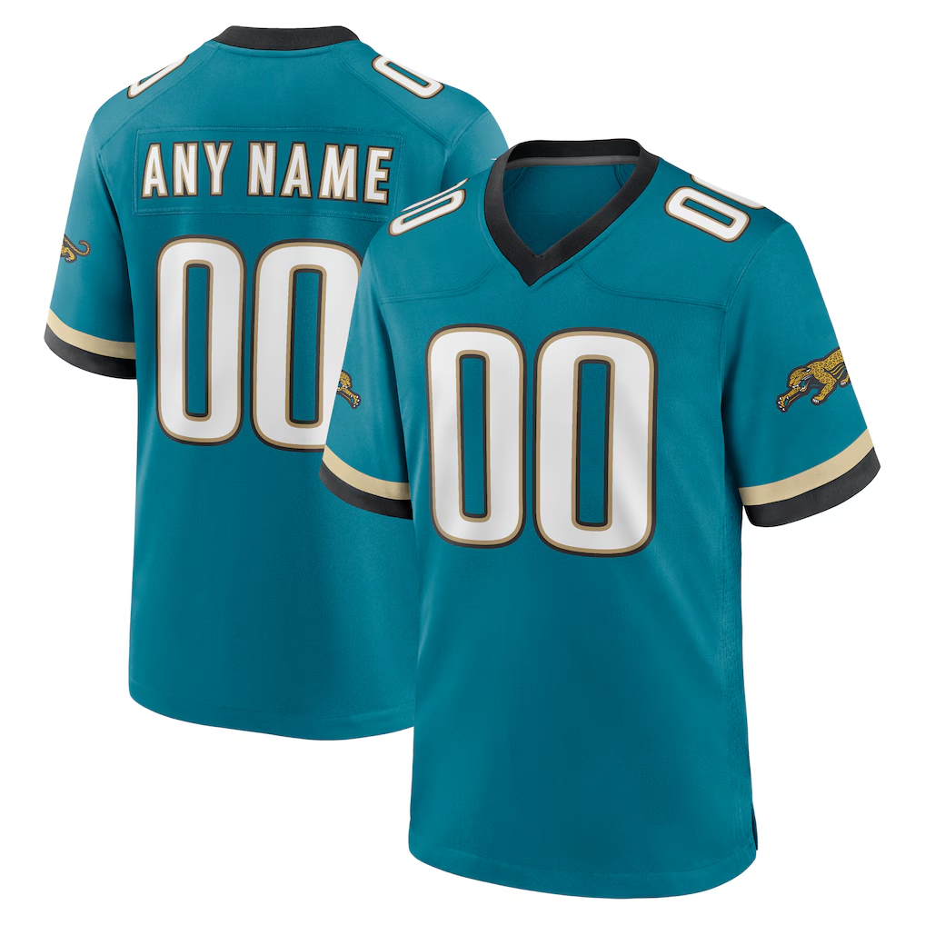 MyBoyd Custom J.Jaguars Teal Prowler Throwback Stitched Jerseys
