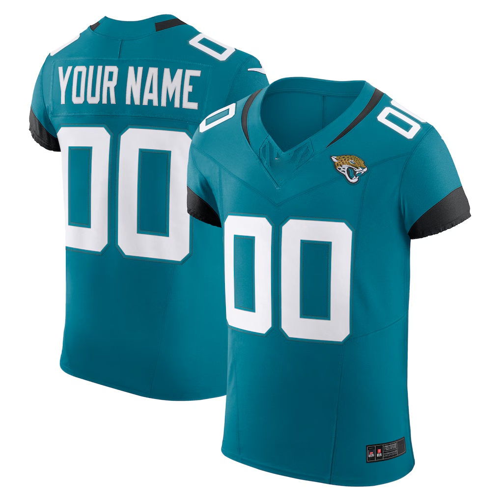 MyBoyd Custom J.Jaguars Teal Vapor F.U.S.E. Elite Stitched Jerseys