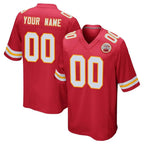 MyBoyd Custom KC.Chiefs Red Home Game Any Name & Numbers Stitched Jerseys