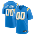 MyBoyd Custom LA.Chargers Los Angeles Chargers Powder Blue Stitched Jerseys