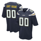 MyBoyd Custom LA.Chargers Navy Game Stitched Jerseys
