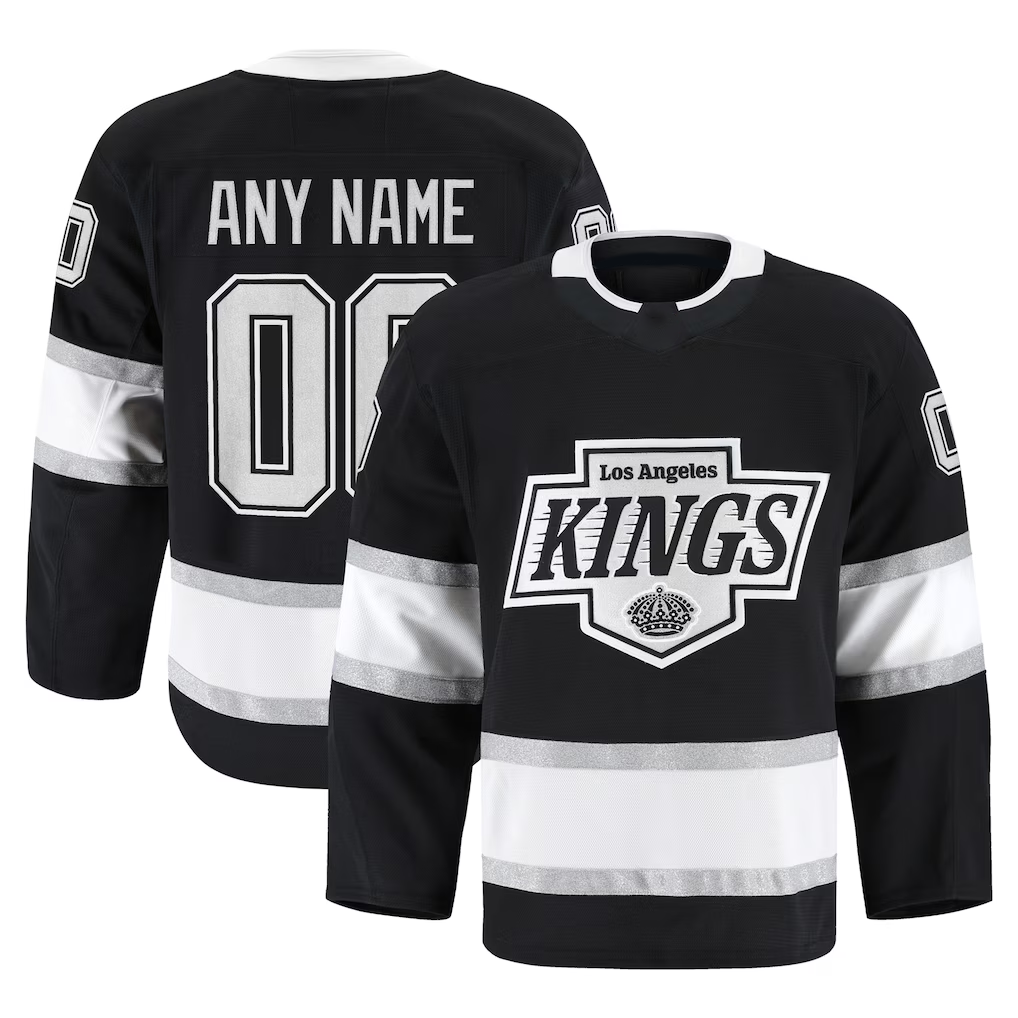 MyBoyd Custom LA.Kings Black Home Authentic Pro Jerseys
