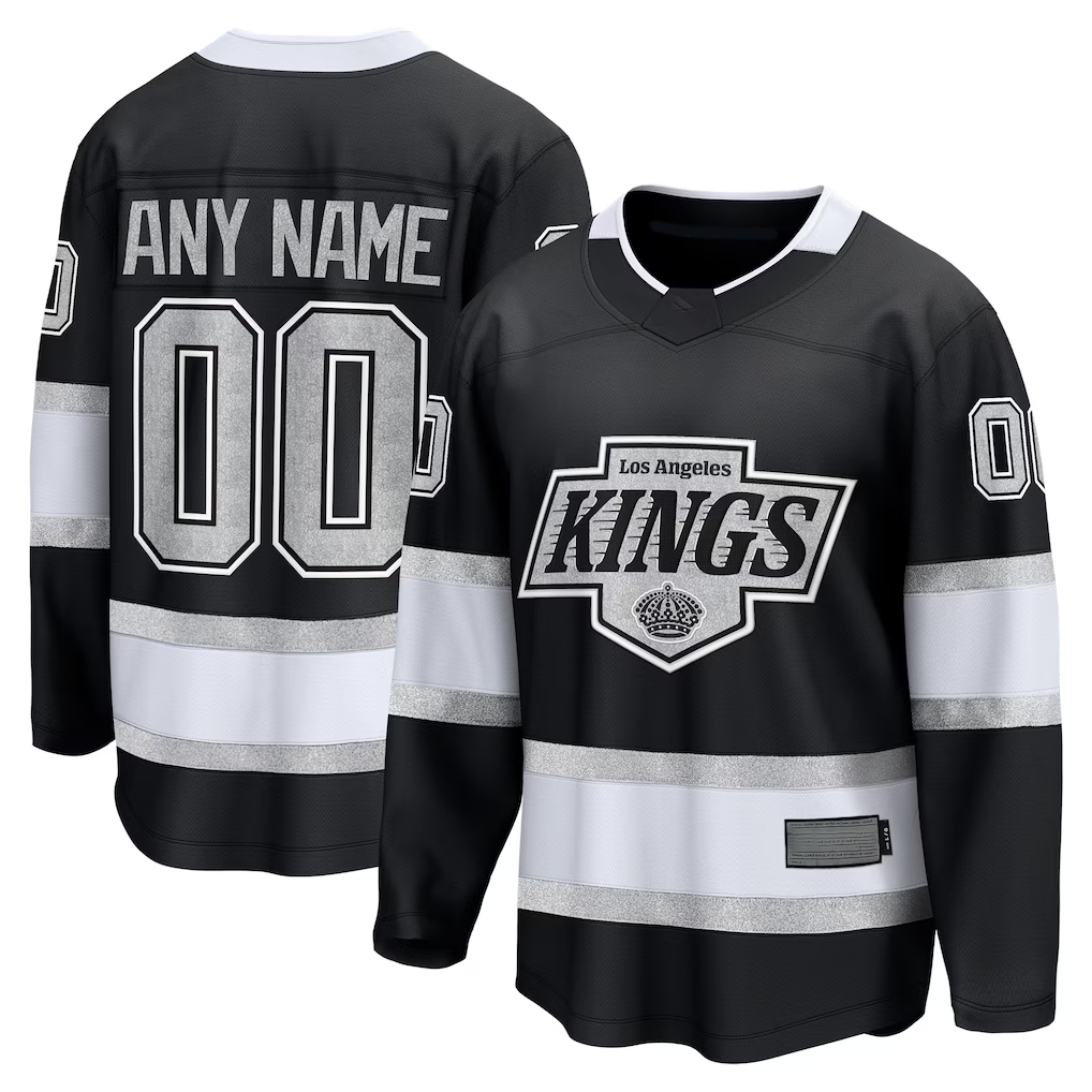 MyBoyd Custom LA.Kings Black Home Breakaway Jerseys