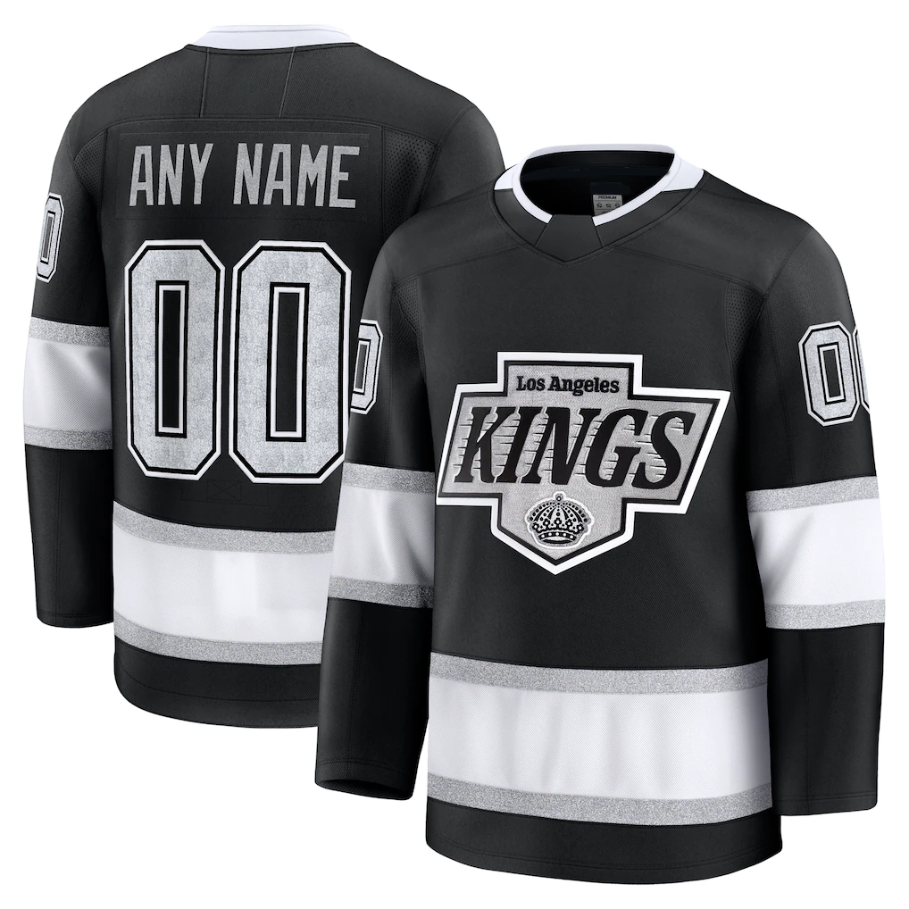 MyBoyd Custom LA.Kings Black Home Premium Jerseys
