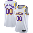 MyBoyd Custom LA.Lakers White 202021 Swingman Stitched Jerseys - Association Edition