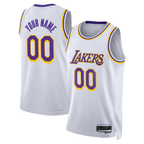 MyBoyd Custom LA.Lakers White Swingman Stitched Jerseys - Association Edition