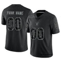 MyBoyd Custom LV.Raiders Black RFLCTV Limited Stitched Jerseys