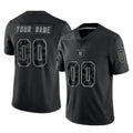 MyBoyd Custom LV.Raiders Black Reflective Limited Game Any Name & Numbers Stitched Jerseys