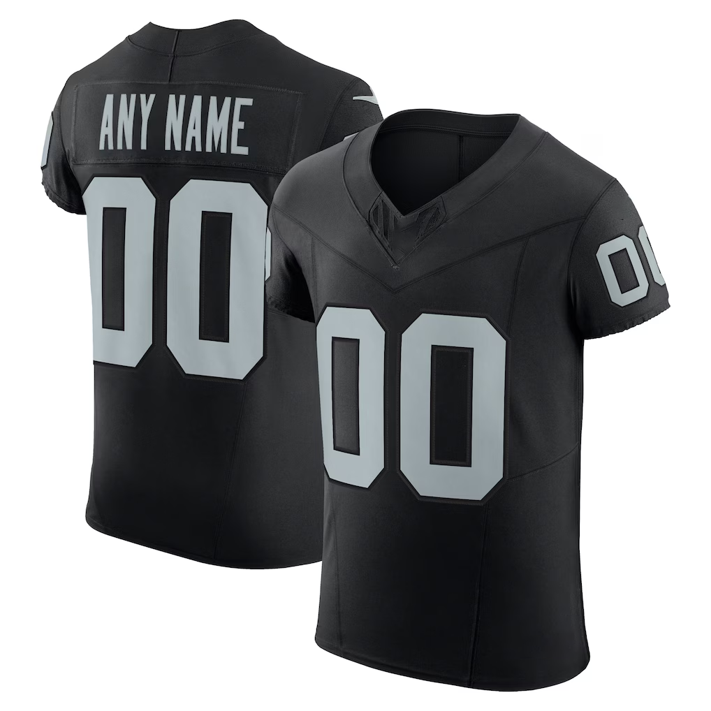 MyBoyd Custom LV.Raiders Black Vapor F.U.S.E. Elite Stitched Jerseys