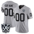MyBoyd Custom LV.Raiders Gray 2026 Vapor Limited Home Game Any Name & Numbers Stitched Jerseys