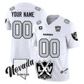 MyBoyd Custom LV.Raiders White 2026 Vapor Limited 65th Anniversary Home Game Any Name & Numbers Stitched Jerseys
