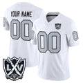 MyBoyd Custom LV.Raiders White 2026 Vapor Limited Home Game Any Name & Numbers Stitched Jerseys