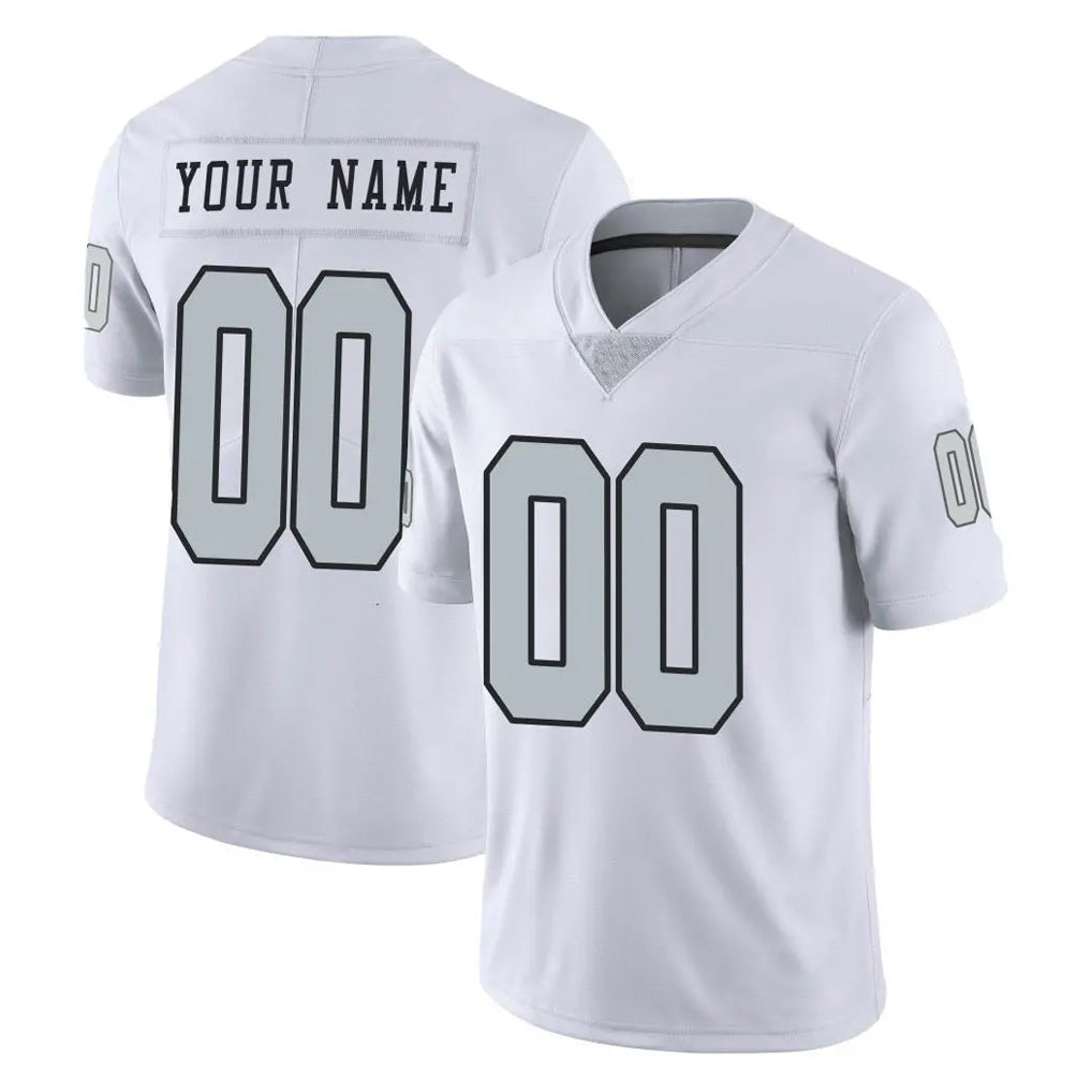 MyBoyd Custom LV.Raiders White Limited Color Rush Home Game Any Name & Numbers Stitched Jerseys
