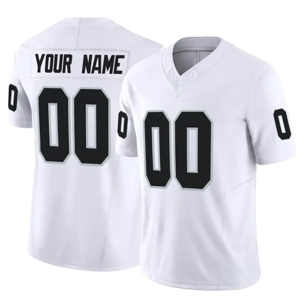 MyBoyd Custom LV.Raiders White Limited Vapor F.U.S.E. Home Game Any Name & Numbers Stitched Jerseys